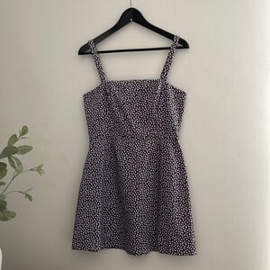 French Connection Black and White Mini Dress